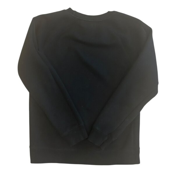 Brunette the Label Black “BLONDE” Sweatshirt Women’s S/M Cozy Casual Pullover - Picture 2 of 4